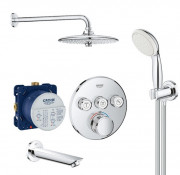 Душевая система скрытого монтажа Grohe Grohtherm SmartControl хром UA34614SC3