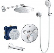 Душевая система скрытого монтажа Grohe Grohtherm SmartControl хром UA26406SC2