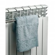 Рушникотримач для радіатора NAVIN 420 мм нержавіюча сталь/пластик 20-036001-0420