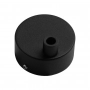 Коробка для скрытого подключения полотенцесушителя NAVIN нержавеющая сталь черный муар 20-222040-6060