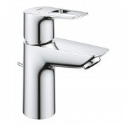 Смеситель для раковины Grohe BauLoop с донным клапаном хром 23335001