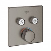 Термостат для душа скрытого монтажа Grohe Grohtherm SmartControl темный графит матовый 29124AL0