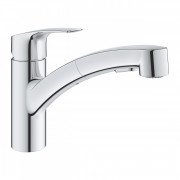 Смеситель для кухни Grohe Eurosmart с выдвижной лейкой хром 30305001