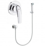 Гігієнічний душ із змішувачем прихованого монтажу Grohe BauCurve з Tempesta-F Trigger Spray хром UA11104400