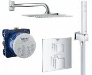 Душевая система скрытого монтажа Grohe Grohtherm Cube Rainshower F-Series хром 347410UR