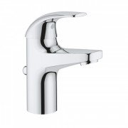 Смеситель для раковины Grohe Start Curve с донным клапаном хром 23805000