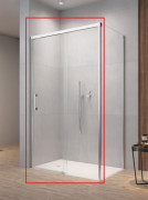 Душевая дверь Radaway Idea KDS 130х200.5 см раздвижная правая хром/прозрачное стекло 10115130-01-01R