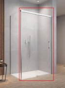 Душеві двері Radaway Idea KDS 160х200.5 см розсувна ліва хром/прозоре скло 10115160-01-01L