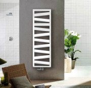 Электрический полотенцесушитель Zehnder Kazeane 126,6х50 см с тэном HOTS белый RB-130-050-9016-HOTS