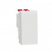 Выключатель перекрестный Schneider Electric Unica New 1-клавишный схема 7 1 модуль белый NU310518