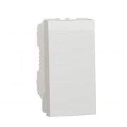 Выключатель Schneider Electric Unica New 1-клавишный с нейтралью схема 1 1 модуль белый NU316118