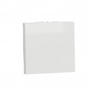 Выключатель Schneider Electric Unica New 1-клавишный схема 1 2 модуля белый NU326118