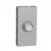 Розетка TV Coaxial F-type Schneider Electric Unica New 1 модуль алюміній NU346830