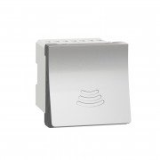 Звонок электронный Schneider Electric Unica New 2 модуля алюминий NU378630