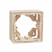 Коробка для открытой установки Schneider Electric Unica New Studio 1-постовая пластик бежевый NU800244
