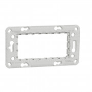 Супорт Schneider Electric Unica New 4 модуля сплав zamak NU7104