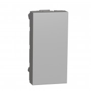 Заглушка Schneider Electric Unica New 1 модуль алюминий NU986530