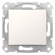 Вимикач Schneider Electric Sedna 1-клавішний 10А слонова кістка SDN0100123