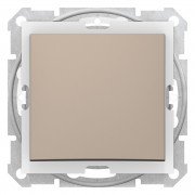 Выключатель Schneider Electric Sedna 1-клавишный IP44 титан SDN0100368