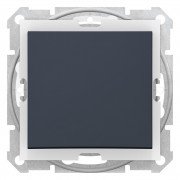 Вимикач Schneider Electric Sedna 1-клавішний IP44 графіт SDN0100370