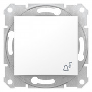 Кнопка звонка Schneider Electric Sedna белый SDN0800121