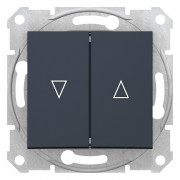 Вимикач для жалюзі Schneider Electric Sedna з електронним блоком графіт SDN1300170