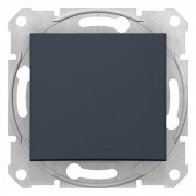 Выключатель проходной Schneider Electric Sedna 2 направления 16A графит SDN0400470