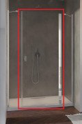 Створка душевой двери Radaway Nes 8 DWJS 79х200 см распашная правая хром/прозрачное стекло 10084790-01-01R
