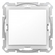 Выключатель проходной Schneider Electric Sedna 1-клавишный 2 направления IP44 белый SDN0400521