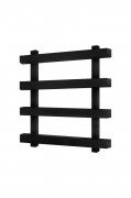Электрический полотенцесушитель Genesis-Aqua Okibo 120x70 см черный GA-6906