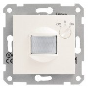 Датчик руху Schneider Electric Sednaт з витримкою часу та регулювання мінімального освітлення слонова кістка SDN2000223