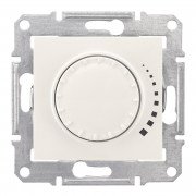 Діммер (світлорегулятор) Schneider Electric Sedna поворотний індуктивний 60-325 Вт/ВА слонова кістка SDN2200423