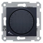 Диммер (светорегулятор) Schneider Electric Sedna поворотный 1000VA графит SDN2200970