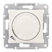 Диммер (светорегулятор) Schneider Electric Sedna универсальный поворотно-нажимной 20-420 Вт слоновая кость SDN2201123