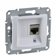 Комп'ютерна розетка Schneider Electric Sedna RJ45 STP кат5e білий SDN4500121