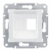 Накладка одномодульна АМР Schneider Electric Sedna КАТ5Е 6 UTP білий SDN4300621