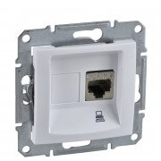 Компьютерная розетка Schneider Electric Sedna RJ45 кат6 STP белый SDN4900121