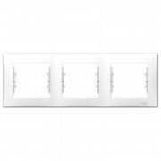 Рамка Schneider Electric Sedna 3-постовая термопластик белый SDN5800521