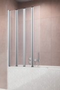 Шторка для ванни Radaway Eos PNW 86х152 см хром скло прозоре 1205401-101