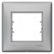 Рамка Schneider Electric Sedna 1-постова IP44 термопластик алюміній  SDN5810560