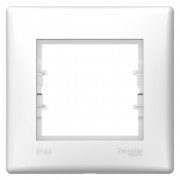 Рамка Schneider Electric Sedna 1-постовая IP44 термопластик белый SDN5810521