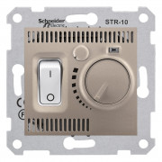Кімнатний термостат Schneider Electric Sedna 10А титан SDN6000168