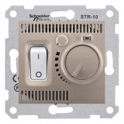 Комнатный термостат Schneider Electric Sedna 10А титан SDN6000168