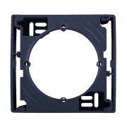 Коробка для наружного монтажа Schneider Electric Sedna одиночная термопластик графит SDN6100170