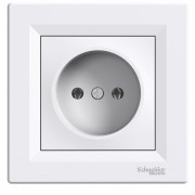Розетка Schneider Electric Asfora без заземлення білий EPH3000121
