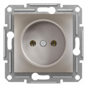 Розетка Schneider Electric Asfora без заземлення бронза EPH3000169