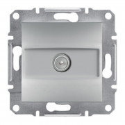 Розетка TV кінцева Schneider Electric Asfora 1 дБ алюміній EPH3200161