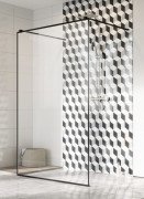 Душевая перегородка Radaway Modo X Black I Frame 140х200 см черный/прозрачное стекло 388344-54-58