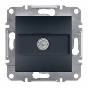 Розетка TV оконечная Schneider Electric Asfora 1 дБ антрацит EPH3200171