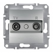 Розетка TV/R прохідна Schneider Electric Asfora 8 дБ алюміній EPH3300361